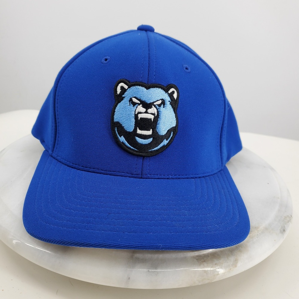 Y2K Pacific Performance‎ Flex Fit NBA Memphis Grizzilies Throwback Blue Hat S/M